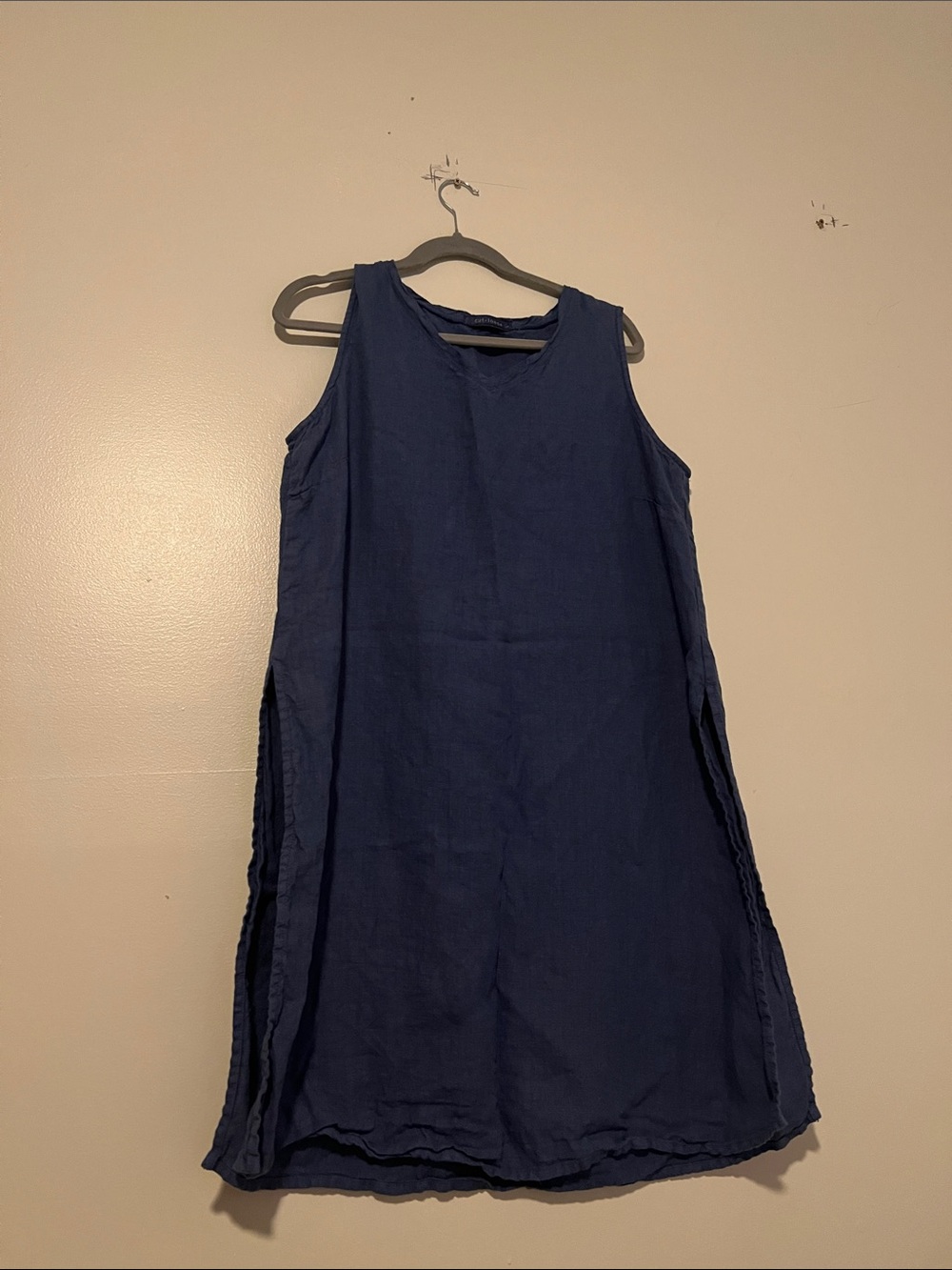 cut loose Navy Sleeveless Shift Dress